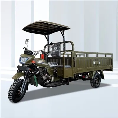 수압 3륜 오토바이가 있는 화물 세발자전거